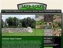 Tablet Screenshot of land-scapesupply.com